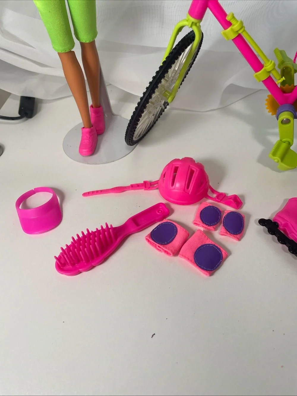 1993 bicyclin’Barbie plays set